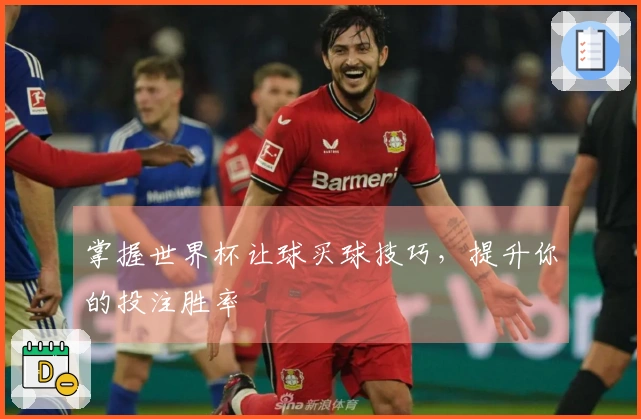 掌握世界杯让球买球技巧，提升你的投注胜率